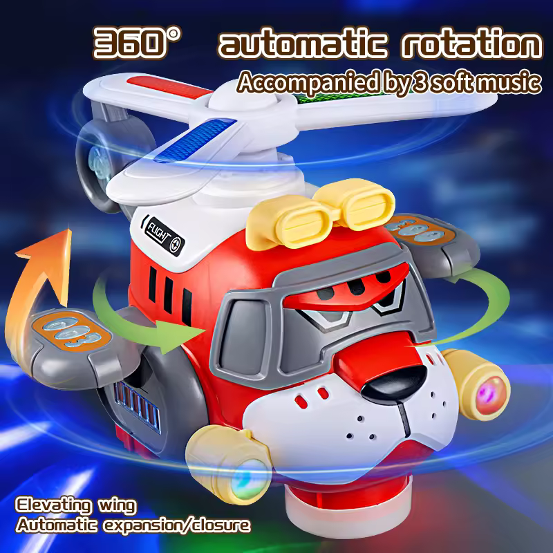 360 automatic rotation helicopter