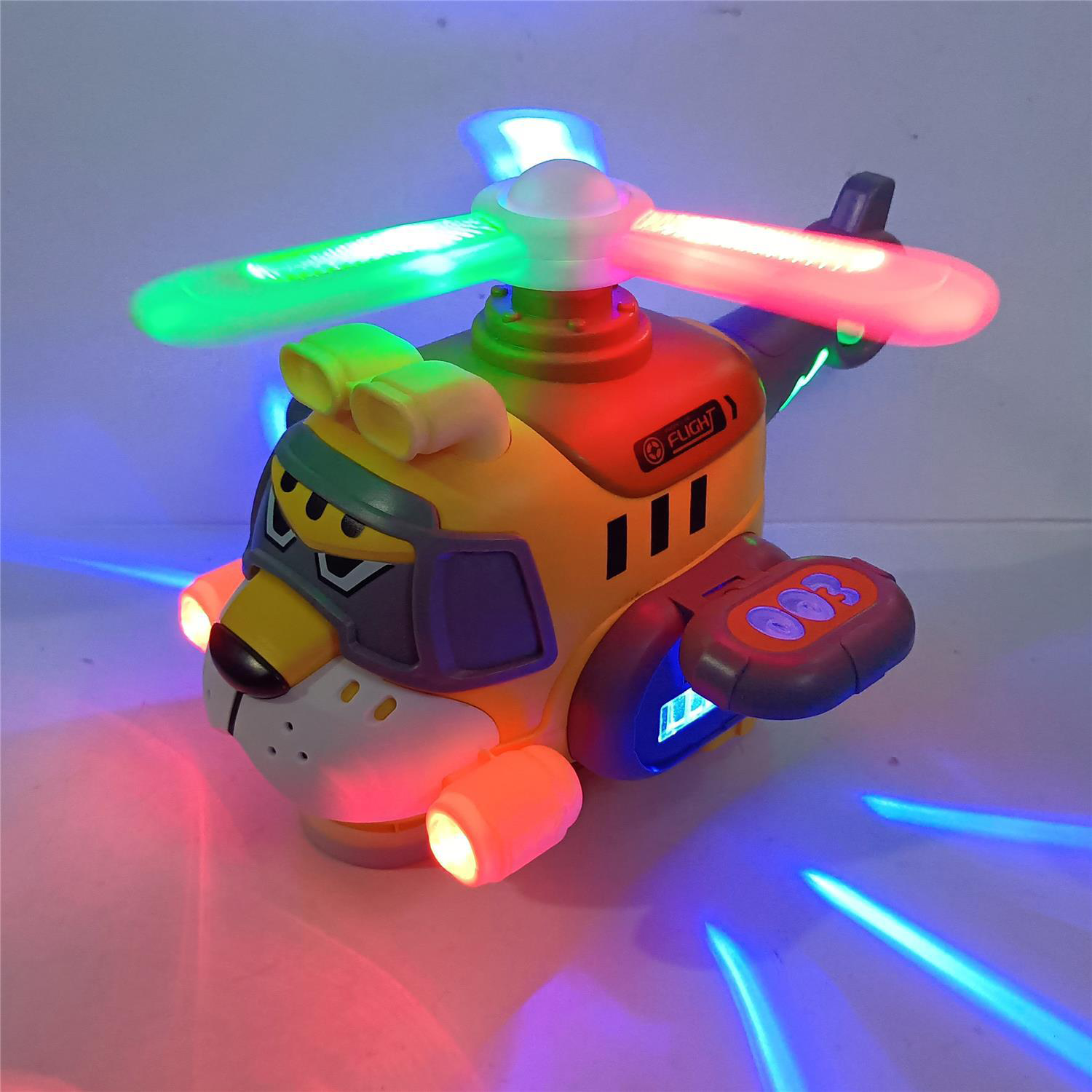 helicopter lighting toy