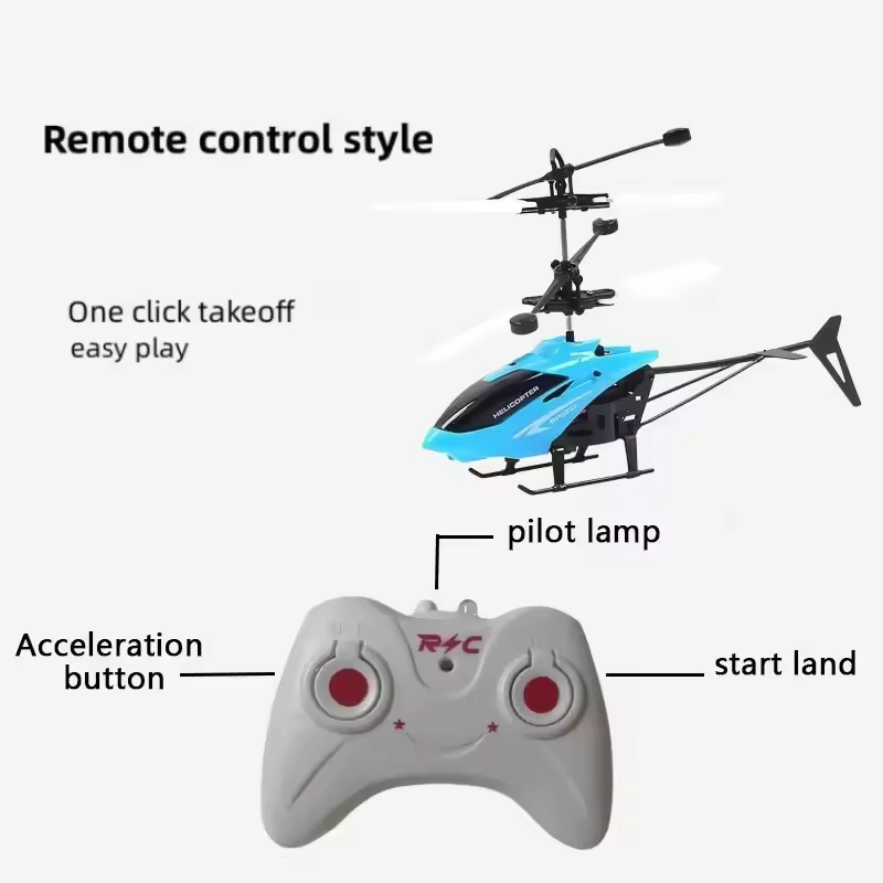 HELICOPTER WITH REMOTE
