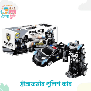 Transformer Police Car (অটোমেটিক পুলিশ কার থেকে রোবট)-Venom God of War