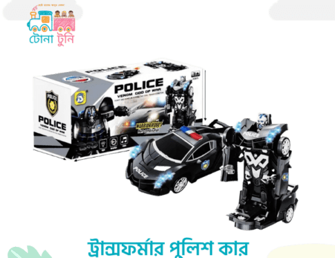Transformer Police Car (অটোমেটিক পুলিশ কার থেকে রোবট)-Venom God of War