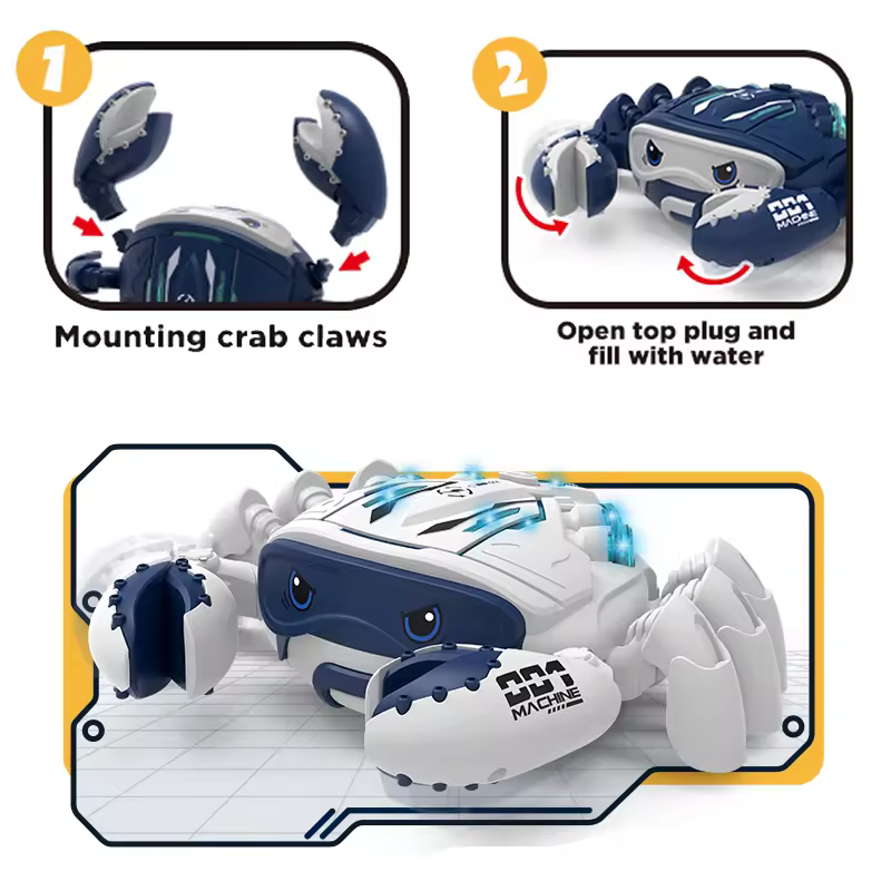crab crawling toy